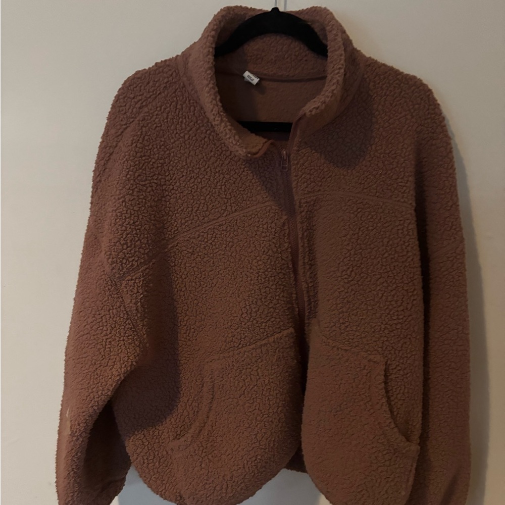 Old Navy Brown Teddy Jacket